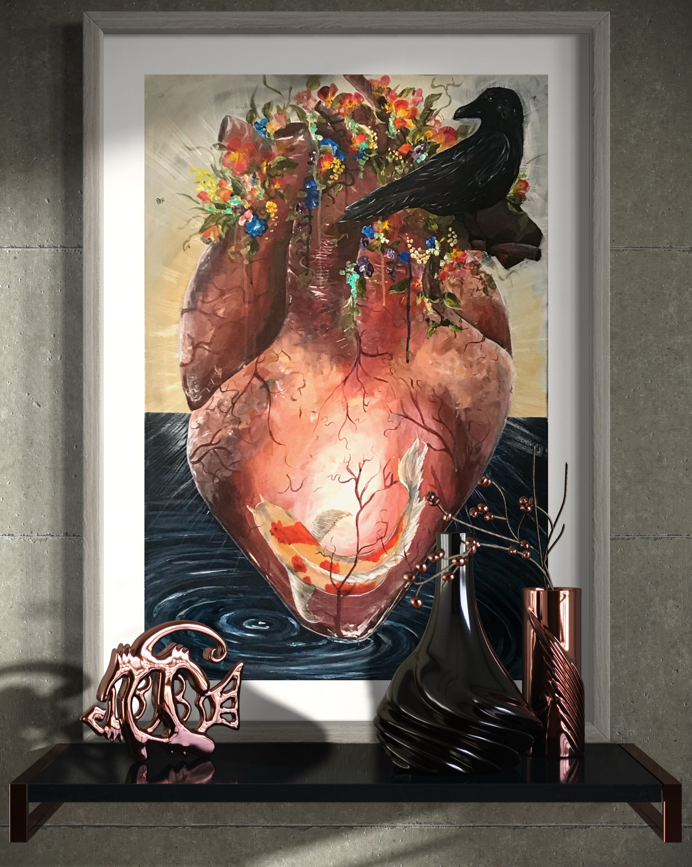 Un poisson dans le coeur