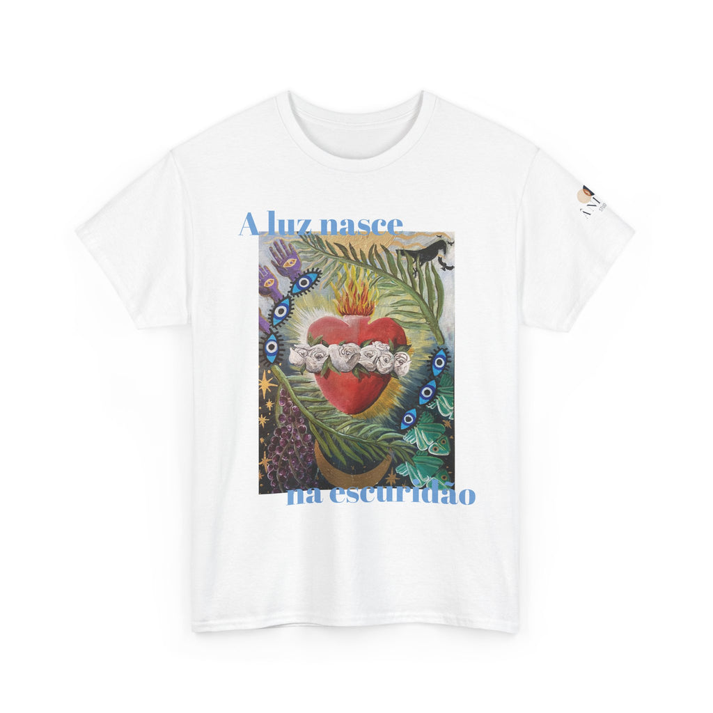 Graphic Tee — Light and darkness, Sacred Heart