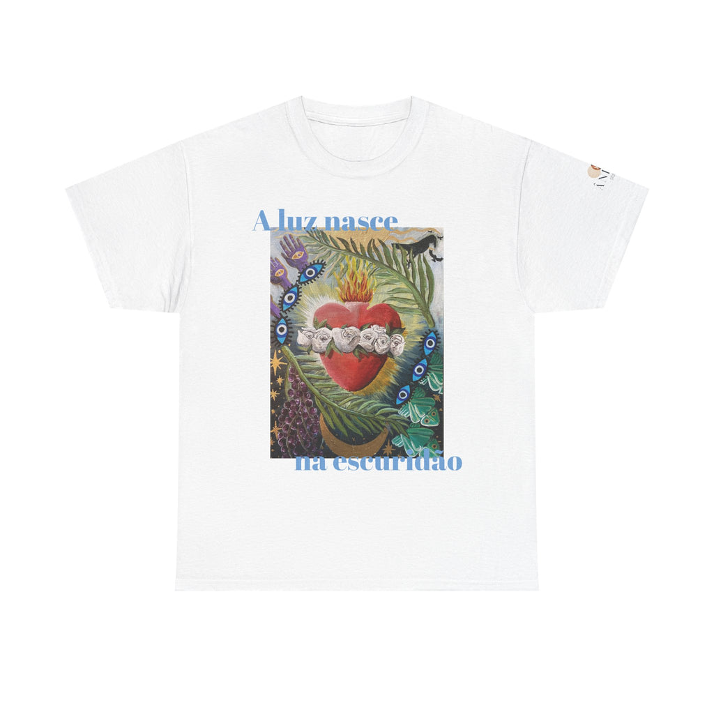 Graphic Tee — Light and darkness, Sacred Heart